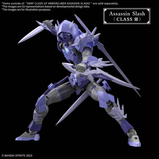 [ONHAND] 30MF Class Up Armor (Liber Assassin Slash) by Bandai
