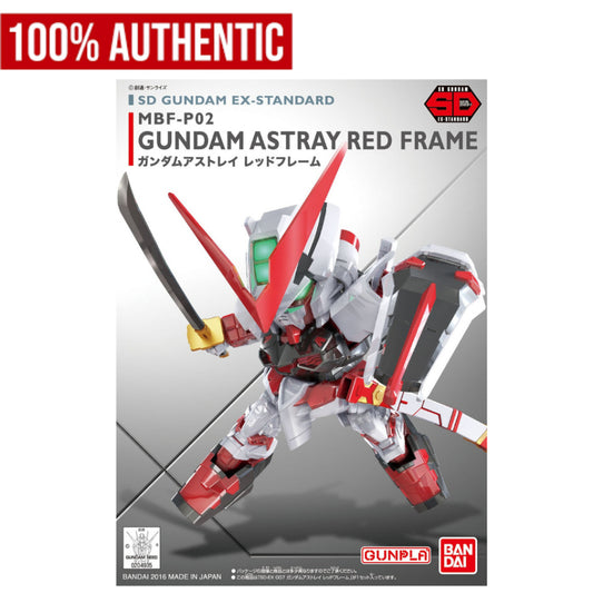[ONHAND] SD Gundam EX Standard Gundam Astray Red Frame by Bandai Namco Model kit