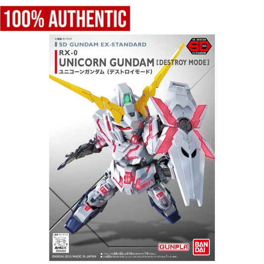 [ONHAND] SD Gundam EX Standard Unicorn Gundam (Destroy Mode) by Bandai