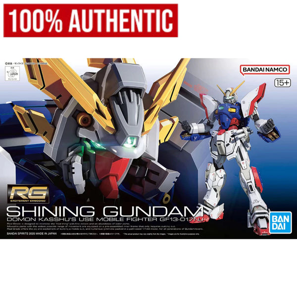 [ONHAND] 1/144 RG Shining Gundam By Bandai, Made In Japan