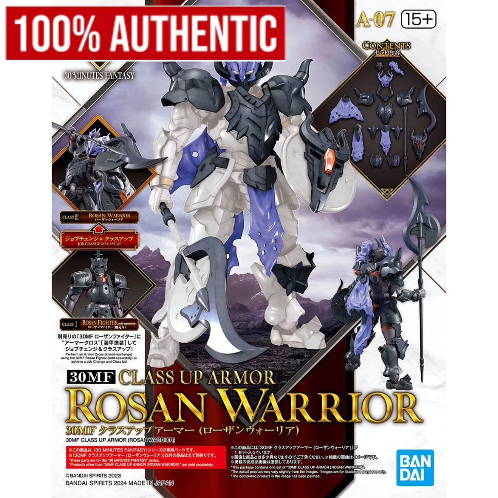 [ONHAND] 30MF Class Up Armor (Rosan Warrior) by Bandai