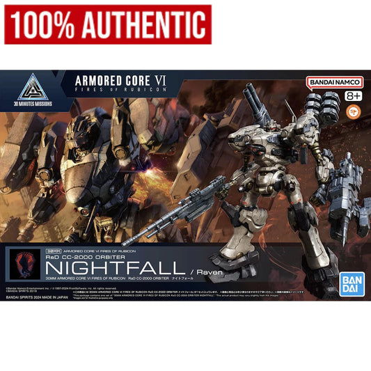 [ONHAND] 30MM Armored Core VI Fires of Rubicon RaD CC-2000 Orbiter Nightfall